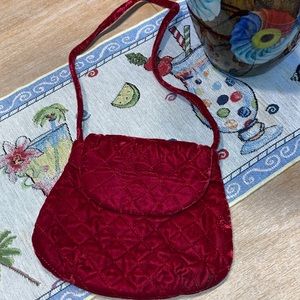 VINTAGE quilted purse